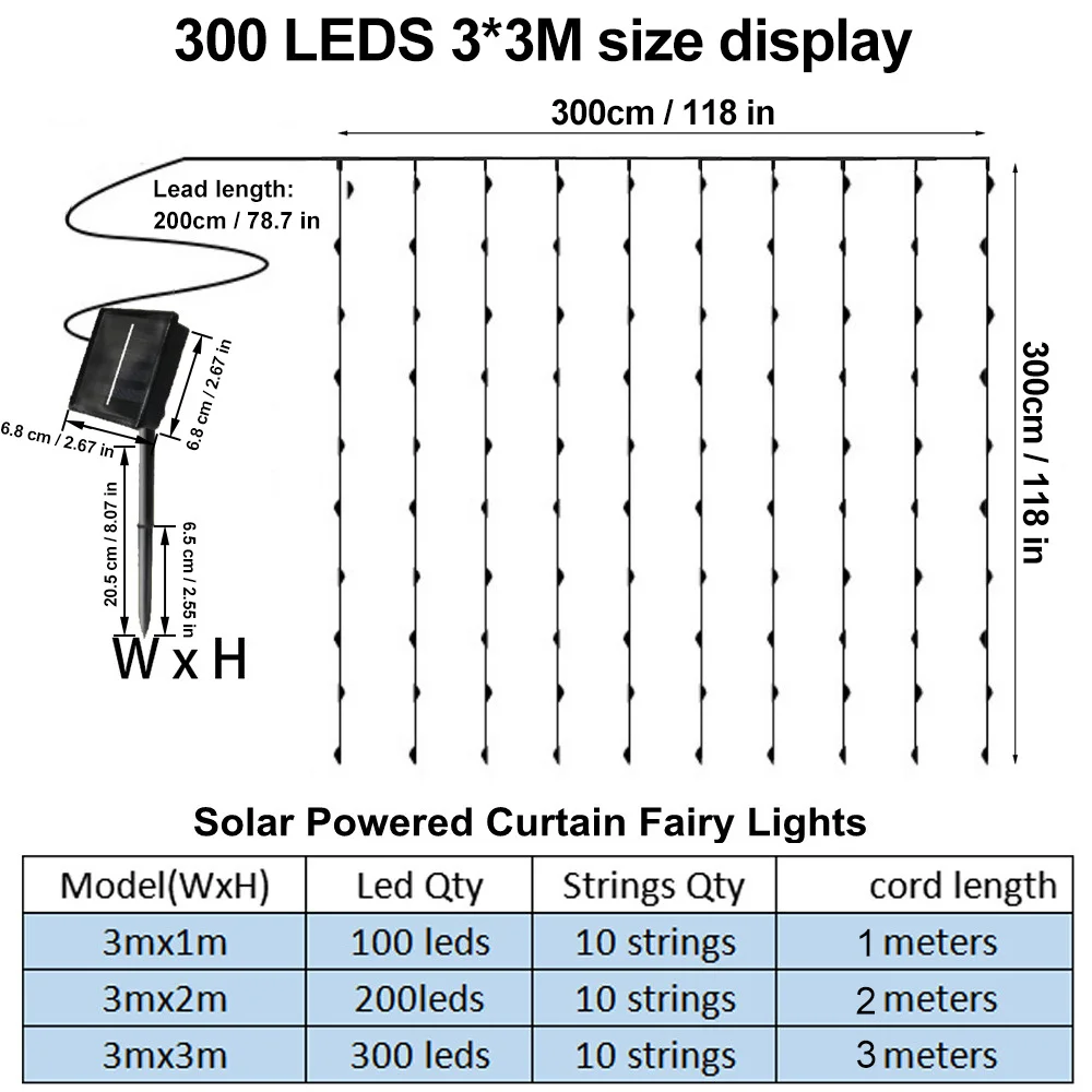 Outdoor Waterproof Solar Lighting Display
