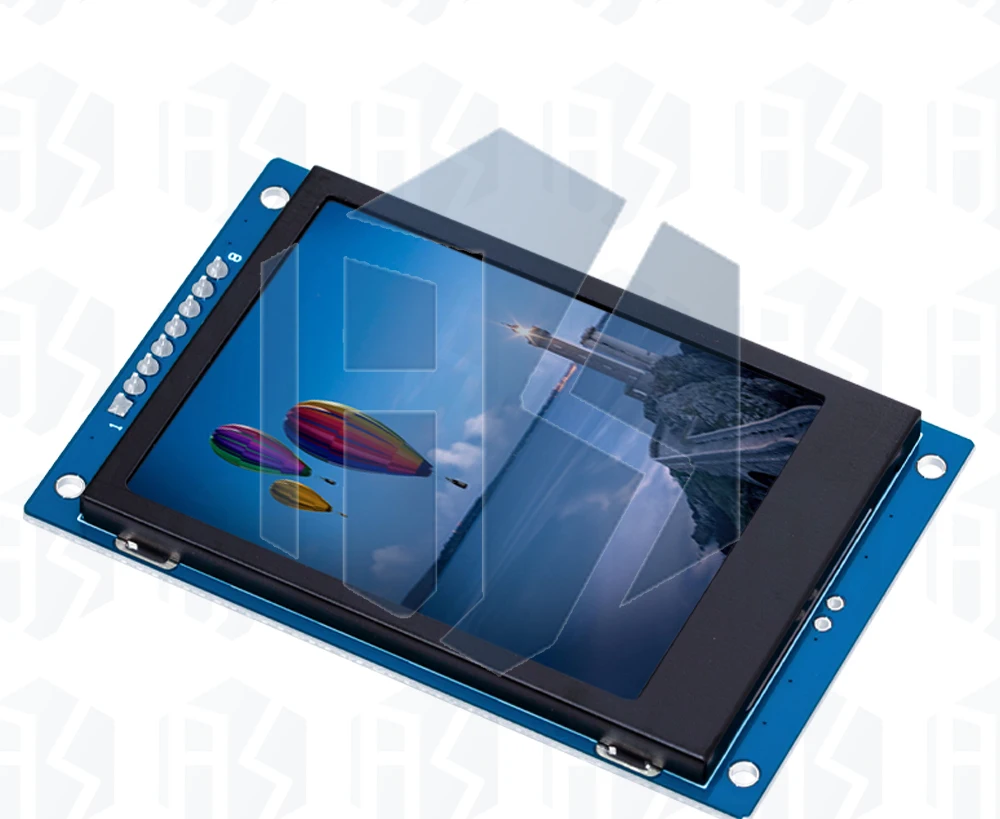 2,4/2,8/3,2/3,5 Zoll 240x320 320x480 SPI 2,4" TFT Serielles Port-Modul 5V/3,3V PCB-Adapter ST7789V/ST7796S LCD-Display für Arduino – Detail 28