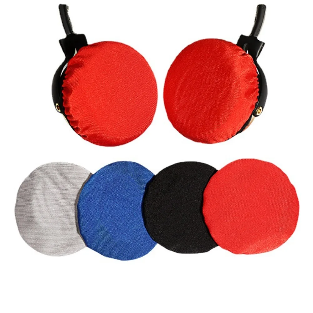 Reusable Hygienic Universal Soft Washable Headphones Elastic Protective Dust Proof Earpad Covers Non Woven Cloth Durable 1Pairs