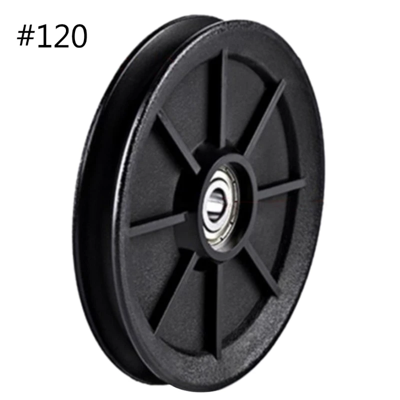 1Pc Nylon Bearing Pulley Wheel Round 3