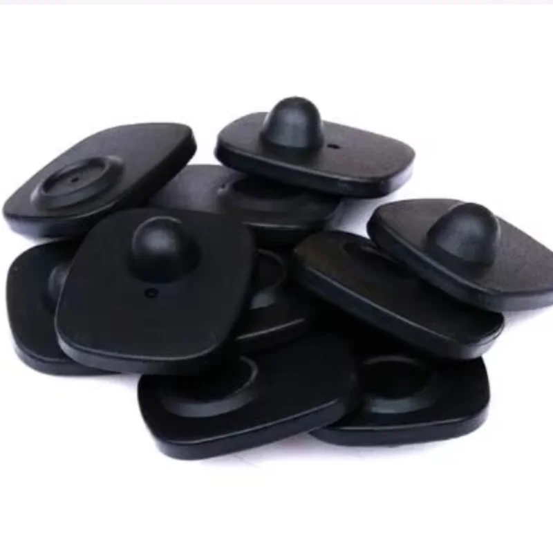 100 Piecse EAS security Loss Prevention Anti Shoplifting Mini RF 8.2Mhz Square Tag