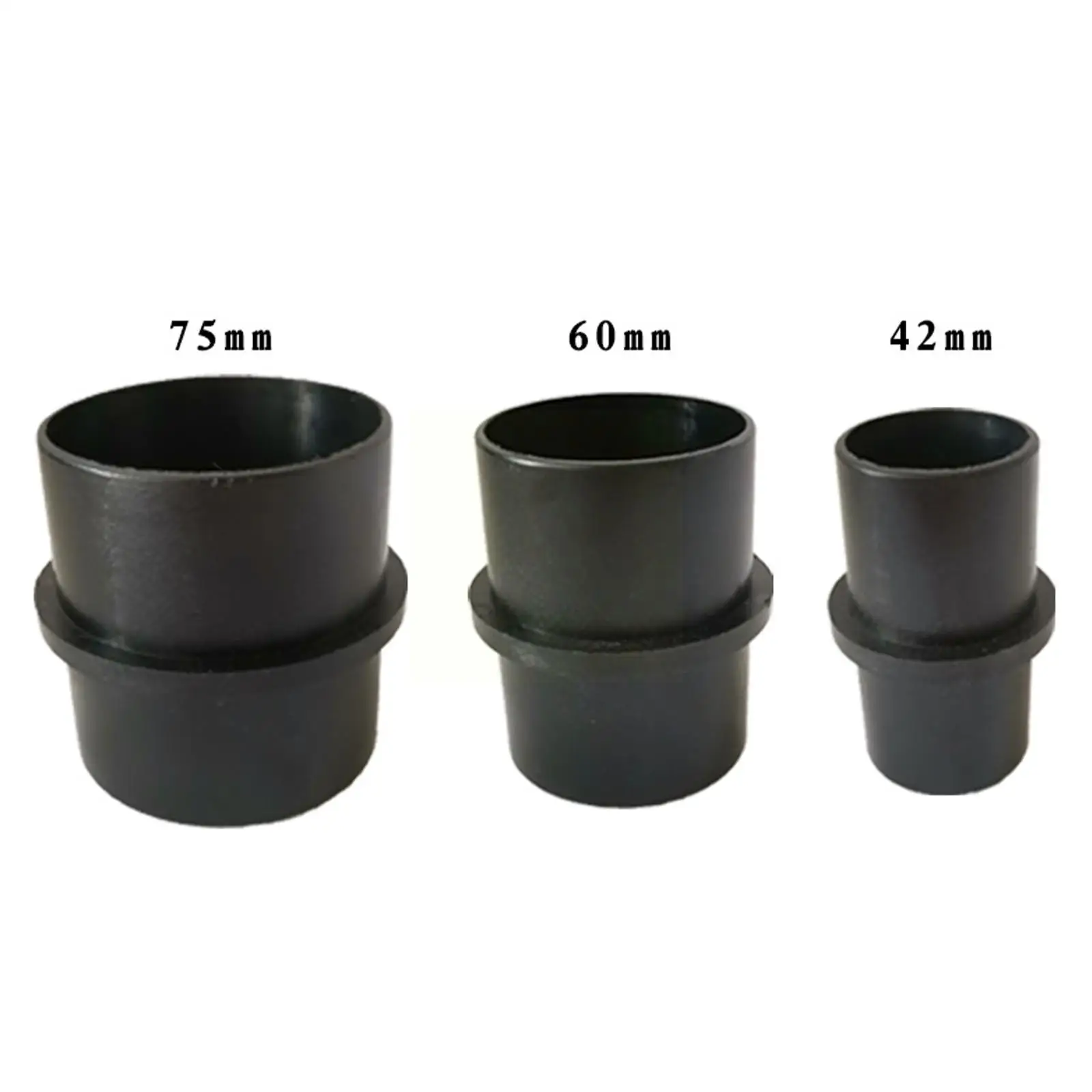42mm/60mm/75mm Car Heater Ducting Pipe Joiner Connector Air Heater Hose Tube Connector For Webasto Eberspacher H3K6