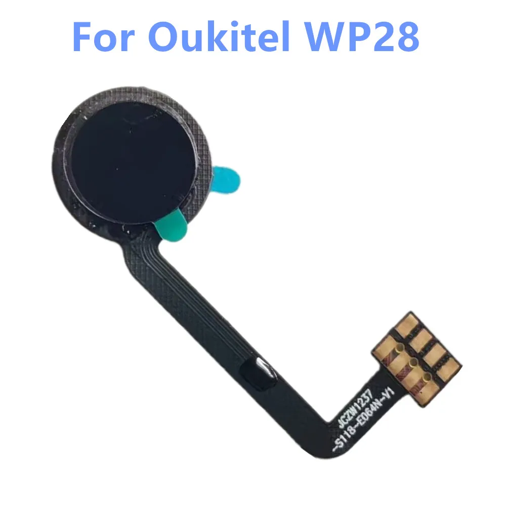 

New For Oukitel WP28 6.52‘' Smart Phone Fingerprint Home Button Flex FPC Cable Fix Accessories For OUKITEL WP28 Cell Phone