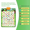 Electronic Interactive Alphabet Wall Chart Toddler Learning Educational ABC Poster for Kids Ages 2-5 Christmas Birthday Gifts 2