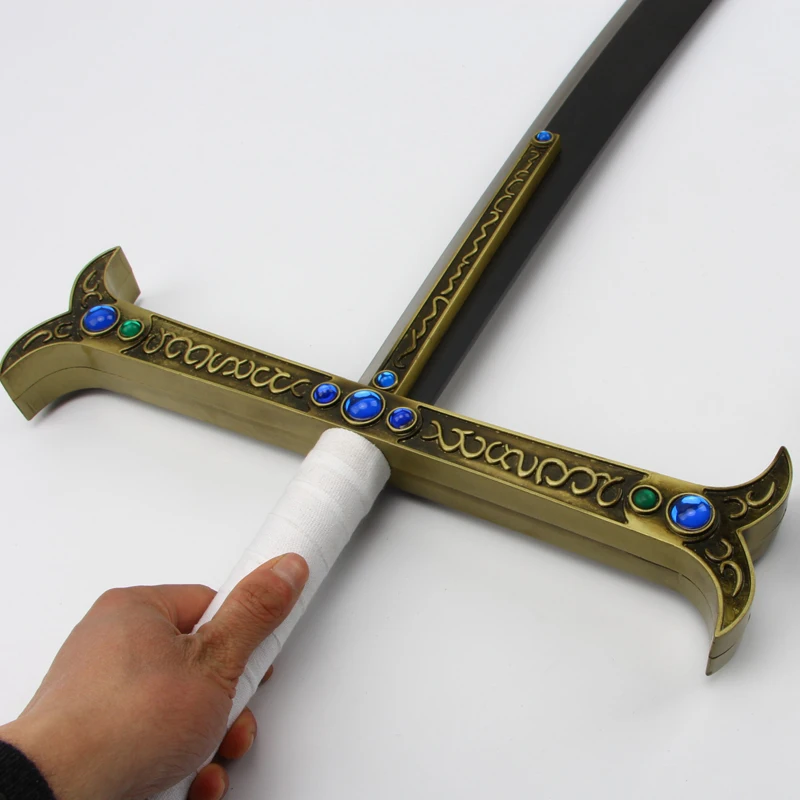 One Piece Dracule Mihawk's Sword Real Large Blade Cosplay Prop - China  Sword and Swords price