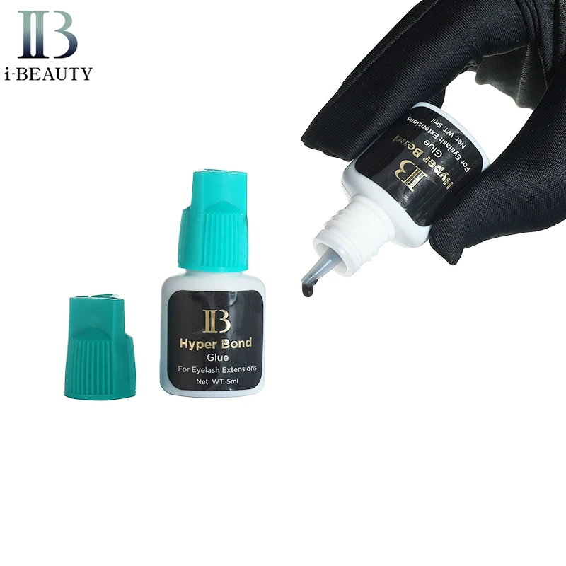 Original IB Lash Glue SUPER PLUS/HYPER BOND/MASTER I-Beauty Eyelash Extension Adhesive Long Lasting Fast Dry Korean Glue 5