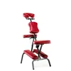 Pro-Skin PU Leather Folding Massage Chair, Adjustable Head Pillow, Portable for Tattoo Scraping, Beauty Treatments 3