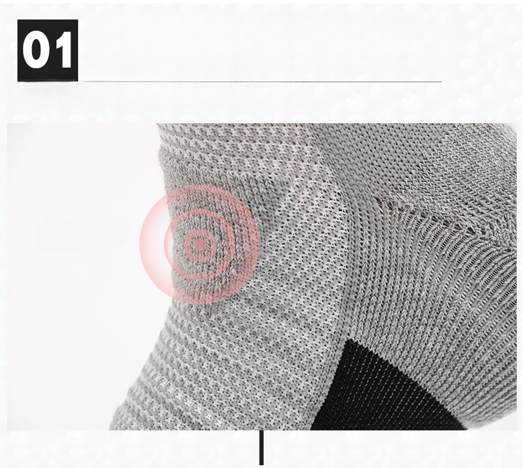 Herr sportsockor för löpning och basket höst vinter_voghion.com