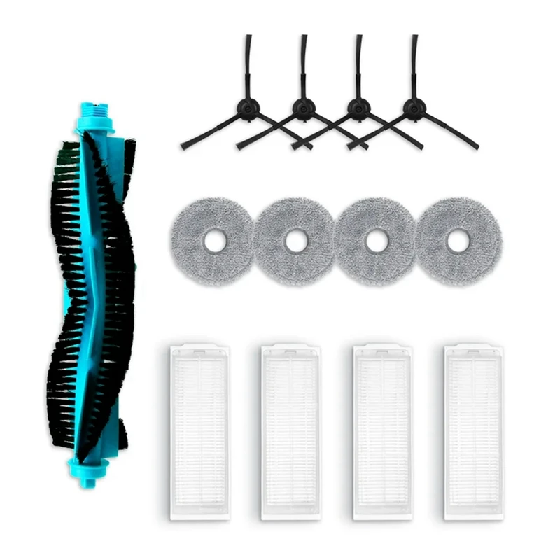 

Основная боковая щетка, HEPA фильтр, насадка для швабры, аксессуары для бытовой техники, как показано для Cecotec Conga 11090 Spin Revolution
