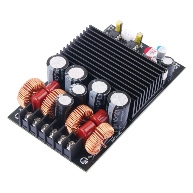 

DC19-50V аудиофилы, цифровая плата усилителя мощности, стереофонический модуль усилителя, плата 300 Вт + 300 Вт, высокая 2