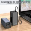 65W Mobile Power Bank 30000mAh Type-C Plug Fast Charging FCP SCP Mobile Power Bank Portable External Charger for Smartphones 6