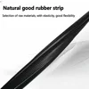 2pcs Car Side Window Wipers Water Mist Removal Silent Wiping of Window Glass Rain Fog Protection Wiper Strips Rubber Cleaner 5
