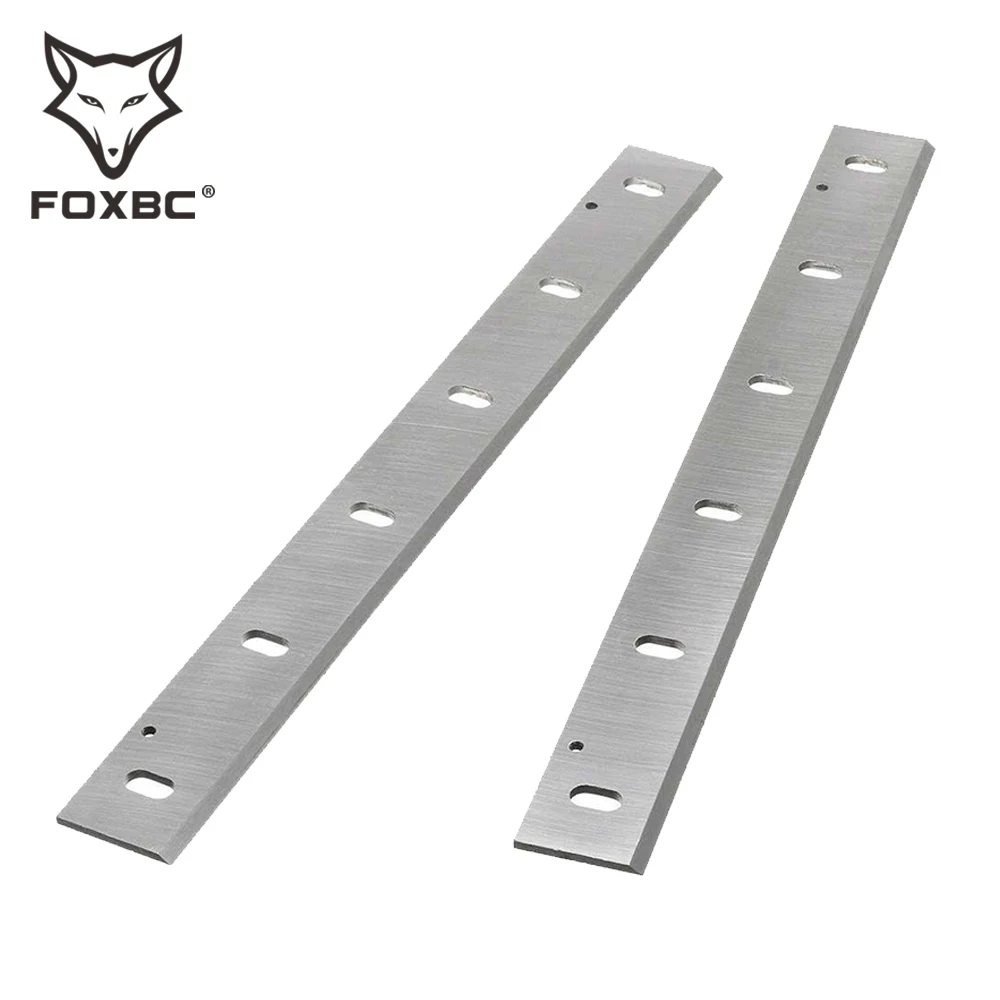 FOXBC 305mm HSS Planer blades 305 x 32 x 3mm For Makita 2012NB Wood Thicknesser Planer Set of 2