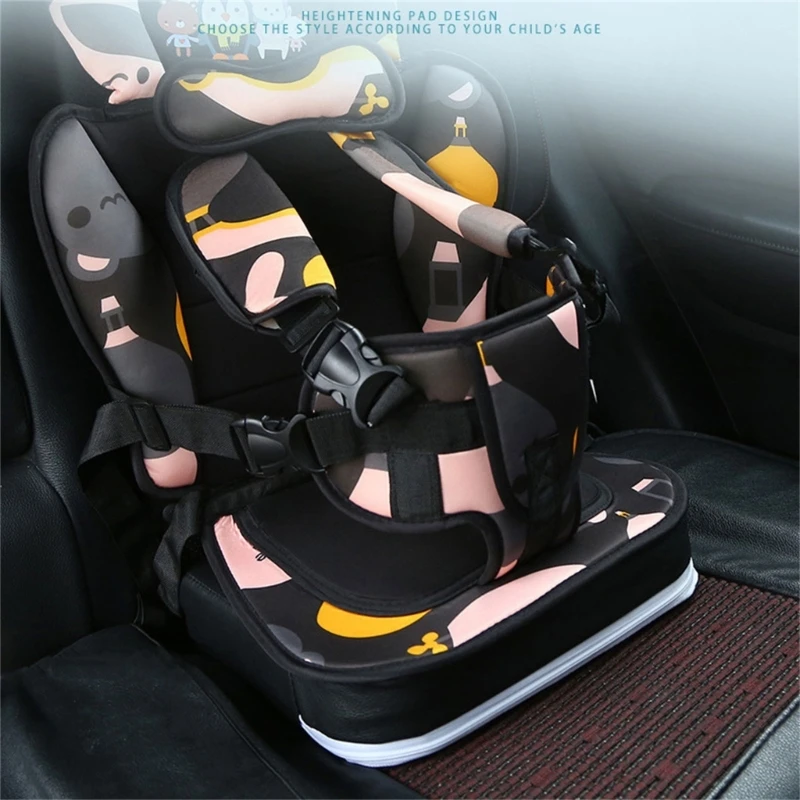 Travel Friendly Baby Seats Cushions with Secure Belt for Car Strollers Chairs