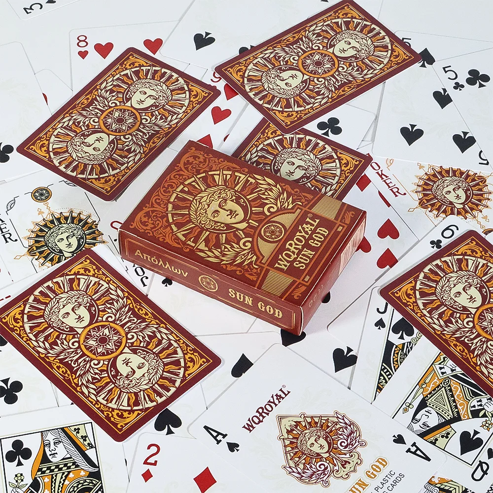 Deluxe Vintage-Style Waterproof Playing Cards - Perfect for Parties and Collectors