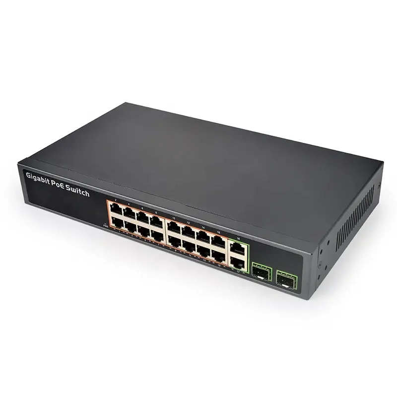 

SDAPO PSE3216S 10/100/1000M single port power CCTV Network Ethernet 16 poe switch gigabit uplink ethernet POE