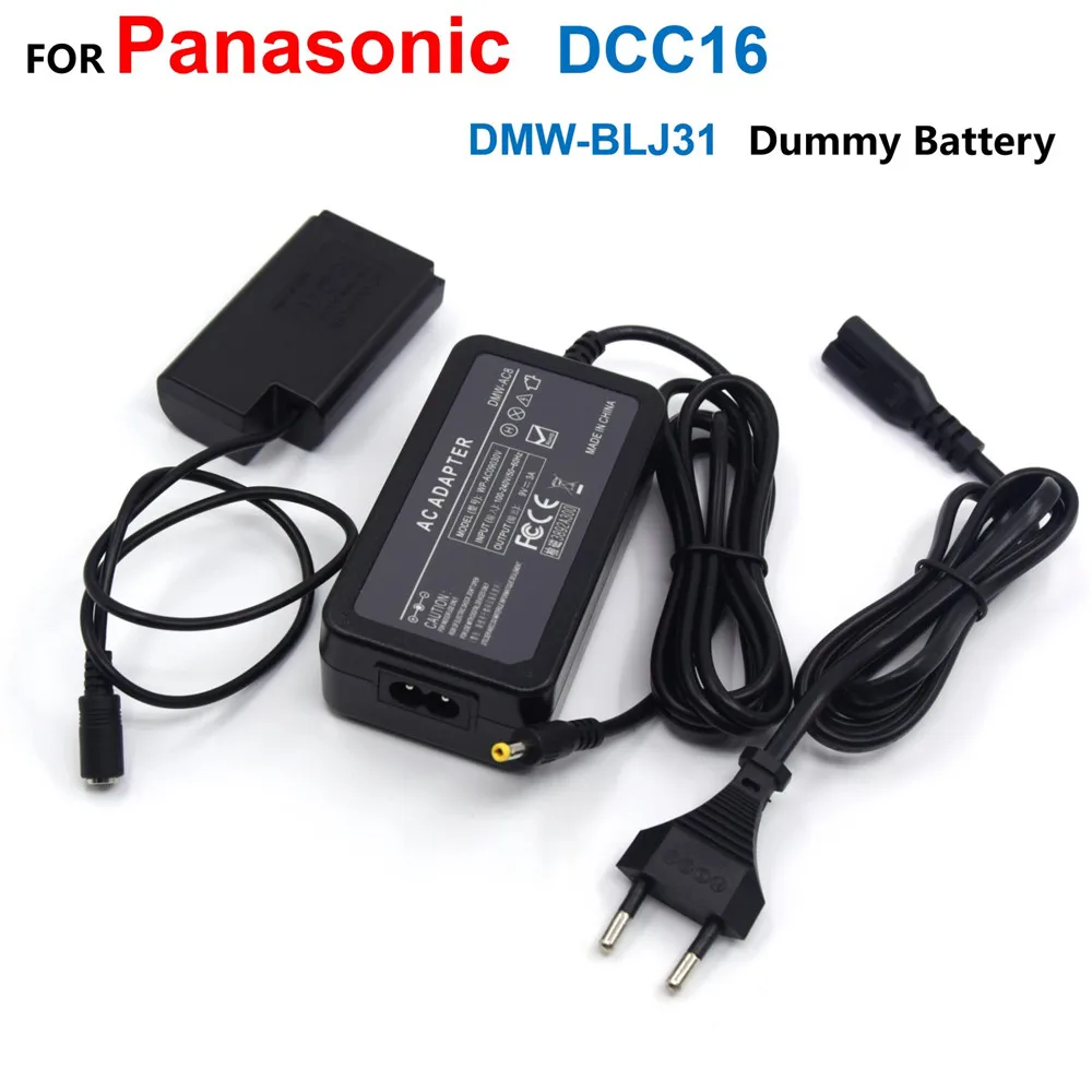 Fotga AC Power Adapter Cable DMW-AC8 DMW-BLJ31 Replacement Dummy Battery DCC16 - View #9