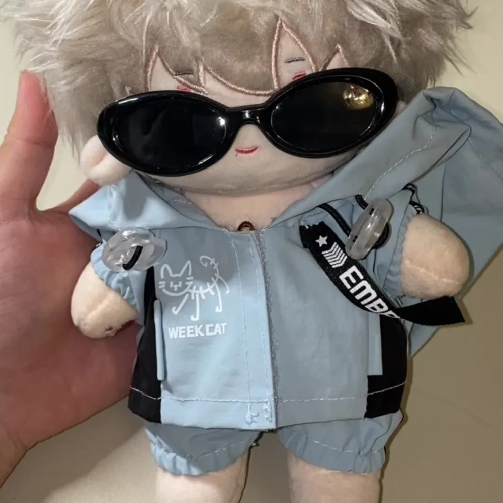 Outdoor Jackets 20cm Cotton Doll Clothes Coat Sport Idol Doll Clothes Dress Up Cool Plush Doll Clothes Children's Gift