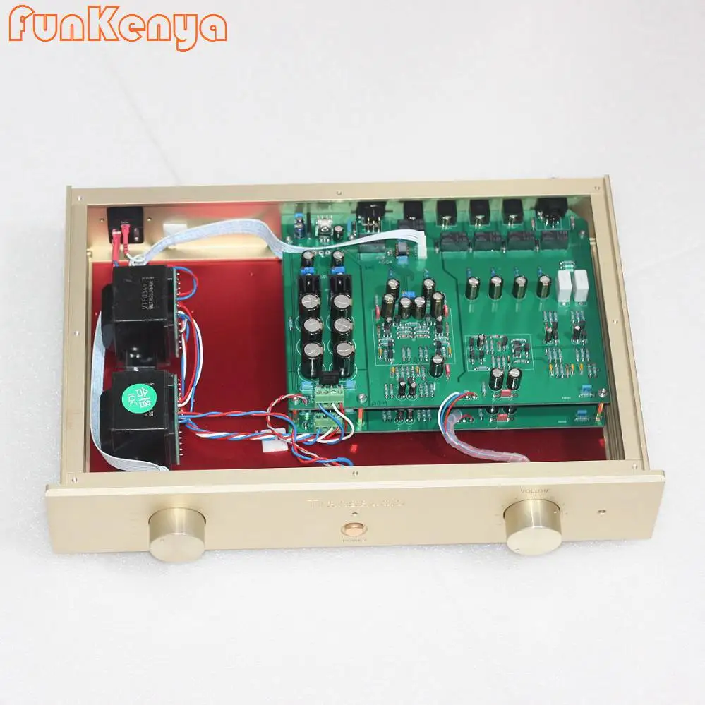 

FM255 HiFi Preamp Amplifier Single Ended Balanced Pre Amp 230V Preamplifier
