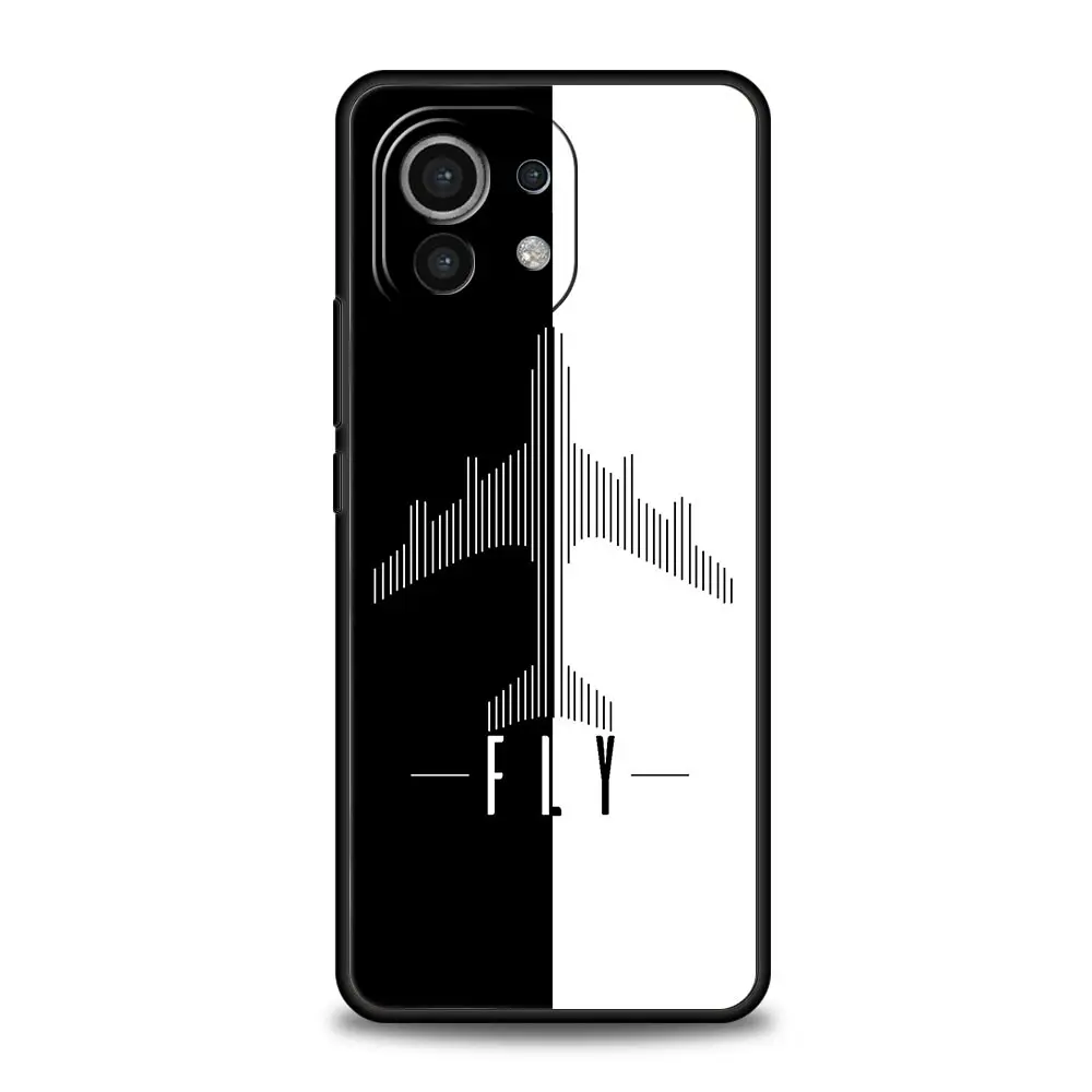Aviation-Themed Soft TPU Phone Case Cover
