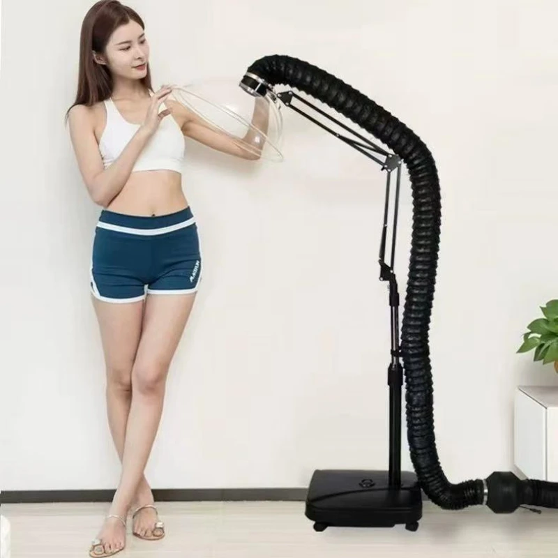 Compact Moxa Smoke Purification Machine for Home/Clinic Use, Ultra-Quiet Extractor Fan with 360&deg; Flexible Extraction Arm