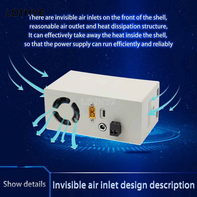 DC Power Supply XY6008 Adjustable DC Power Supply LED Constant Voltage Constant Source Switching Current 60V 8A 480W Buck Module DIY Shell Kit