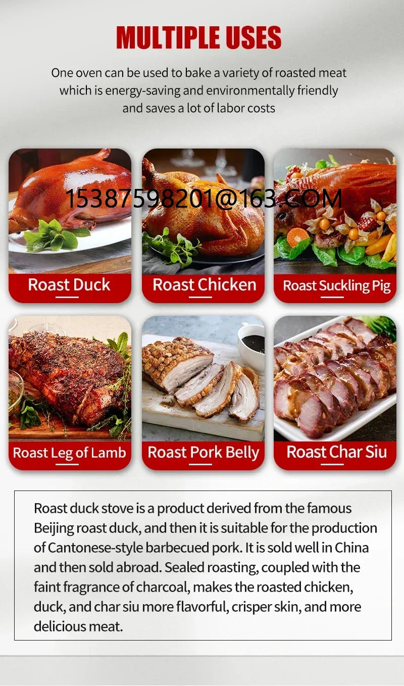 Roasting Duck Oven / Professional Peking Duck Roaster BBQ Oven Electric Roasting