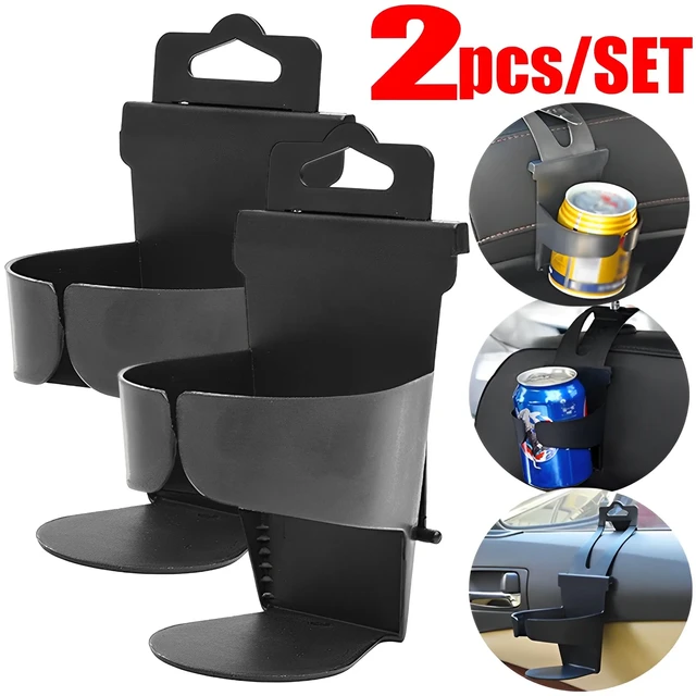 2pcs Car Cup Holder, Car Door And Window Cup Holder For Soda Cans, Water  Bottles, Coffee Cup, Cup Holder For Car Backseat