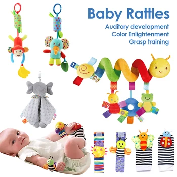 Baby Foot & Wrist Rattles 1