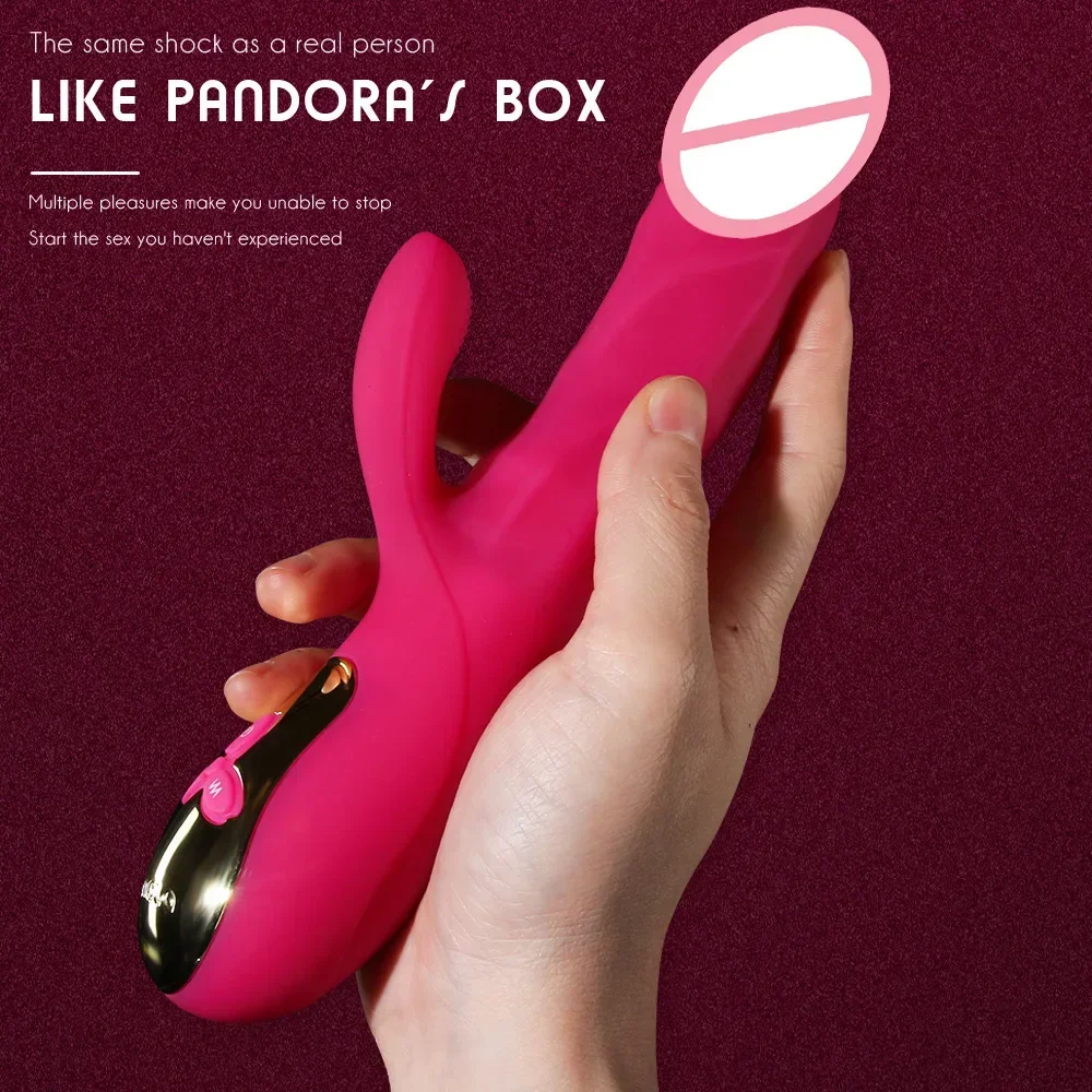 Powerful Dildos Vibrator Sex Toys for Women Dual motor G-Spot Clitoris Dual Stimulator Anal Massager sex toy Shop For Couple 18