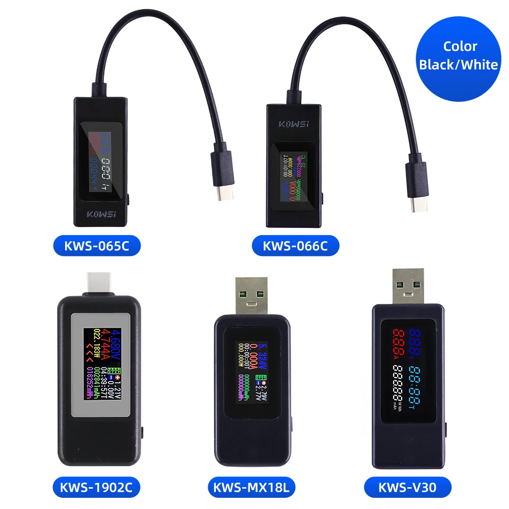 Multifunctional USB Type-C Power Tester and Monitor