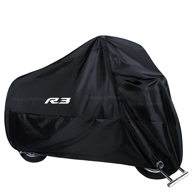 Für yamaha yzfr3 YZF-R3 yzf r3 2015-2023 motorrad abdeckung außen uv schutz staub dichte regen abdeckungen – Detail 8