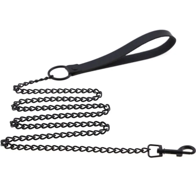 Durable Metal Dog Chain Leash 5