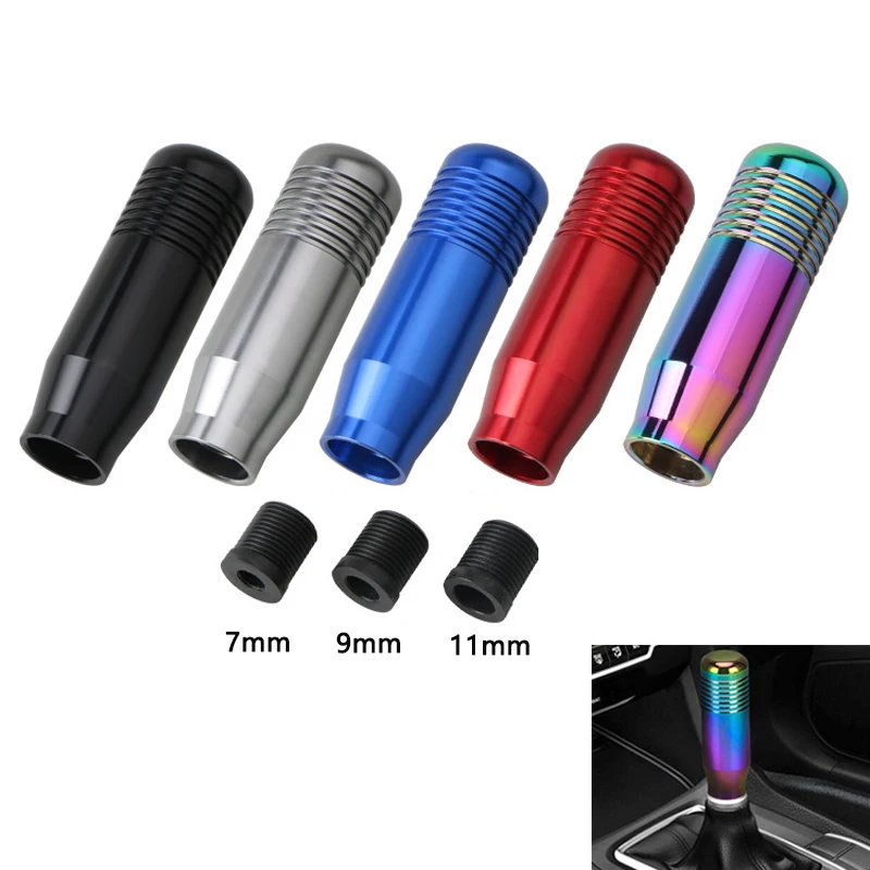 

5 Color Universal Car Aluminum Manual Gear Shift Knob Stick Manual Transmission Gearstick Lever Shifter Knob 8.5CM