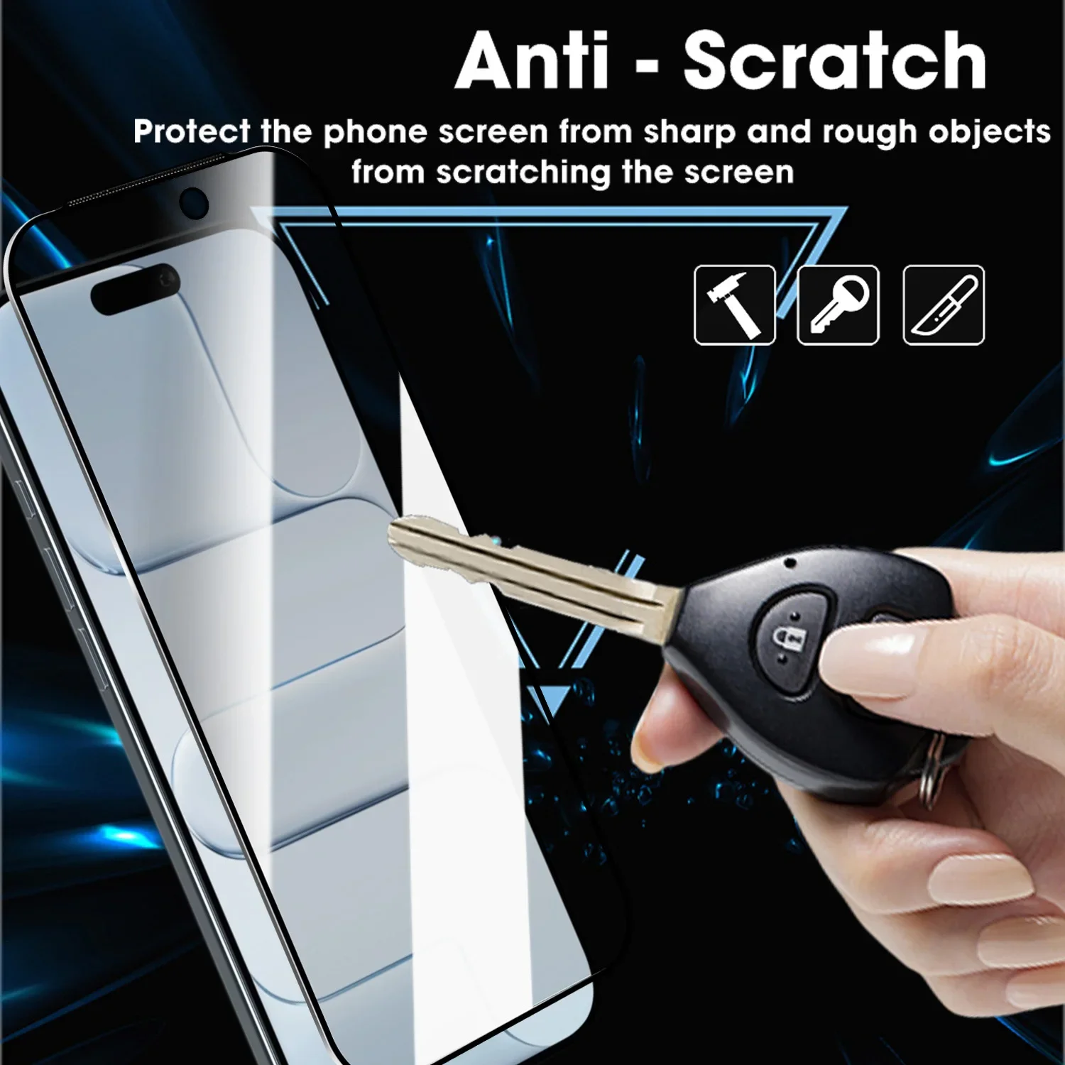 for IPhone17 Pro 17PM Screen Protector with Easy To Install Matte Tempered Glass for IPhone 17/17 Pro/17 ProMax 9H Hardness Film