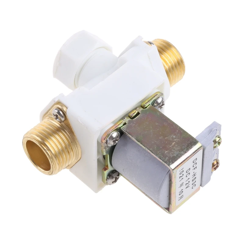 12V DC 1/2" 0-0.8MPa Electric Solenoid Valve N/C For Water Air Solar Water Heater Accessories Parts Replacements Durable