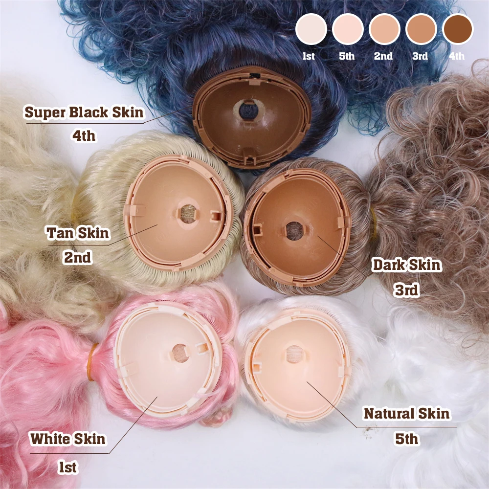 Fortune Days RBL scalp dome for Blyth ICY DBS doll Wig hair 6