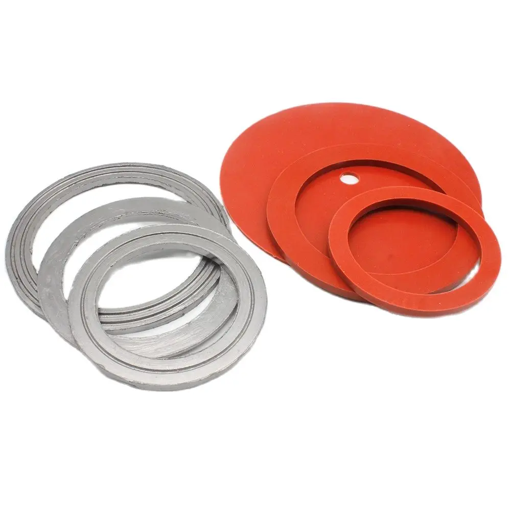 3PCSSiliconeGasketsforVacuumCastingMachineHighTemperature