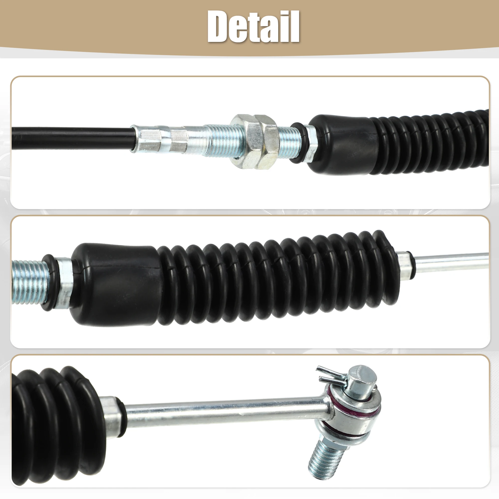 X Autohaux Automatic Transmission Shifter Cable for Polaris for Ranger 400 2010-2014 Polaris Ranger 800 2010-2014