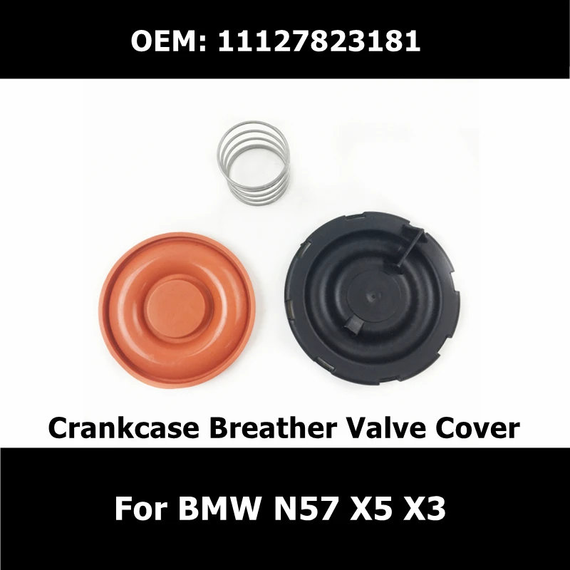 

11127823181 11128515745 11128507607 Car Accessories Crankcase Breather Valve For BMW N57 X5 X3 Value Cover