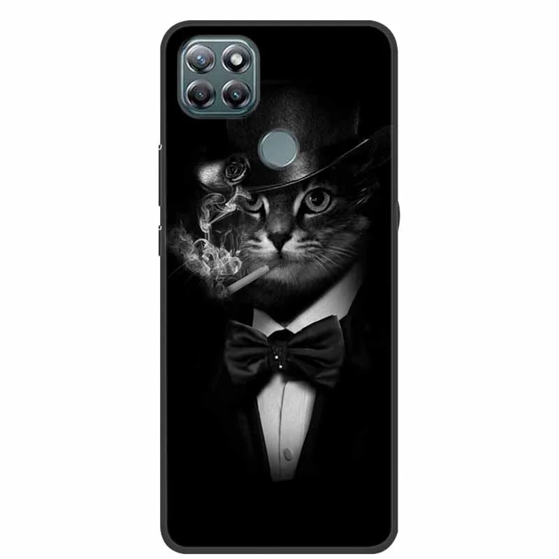 Lenovo K12 Pro Soft Silicone Wolf and Lion TPU Cartoon Phone Case - Lovely Design Protective Cover