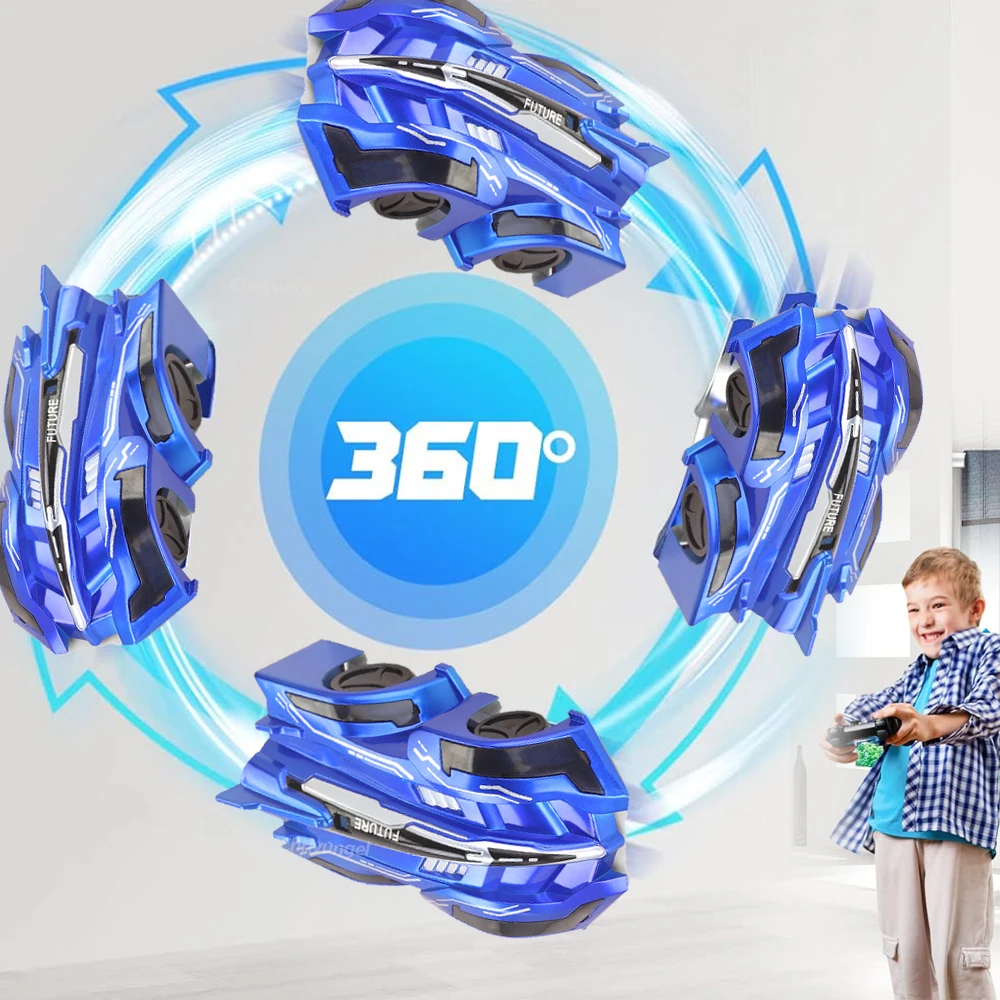 Wall Climbing RC Car Anti Gravity Climbing Remote Control Car 360 Rotating Stunt Racing Car Toys Climber Gift for Kids Boy Girl 4