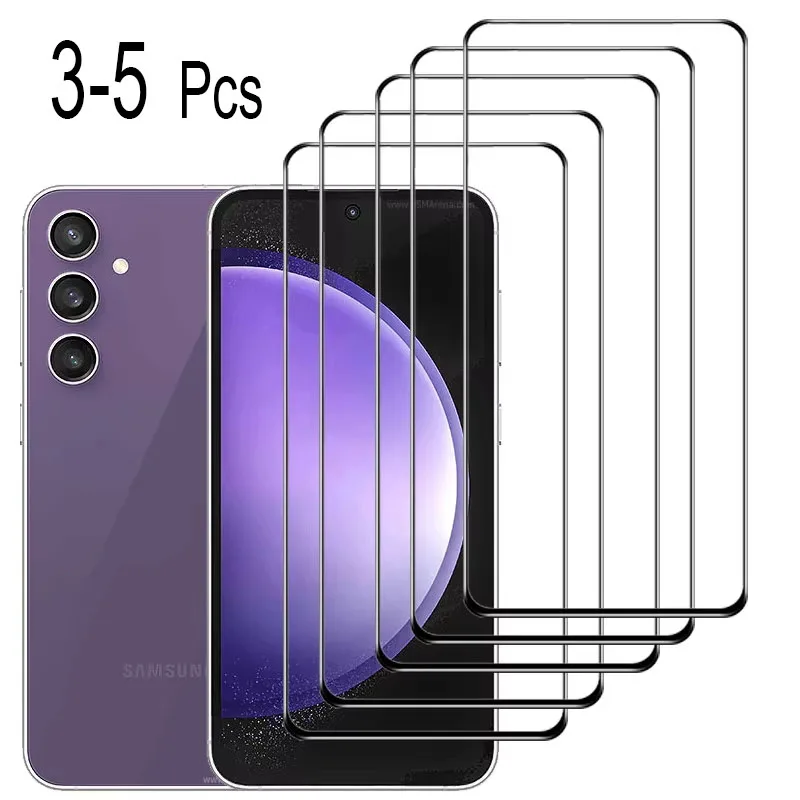 S25 Ultra Tempered Glass for Samsung S25 S24 S23 S21 S22 Screen Protector for Galaxy S23 FE Glass Film for samsung s23 fe 1