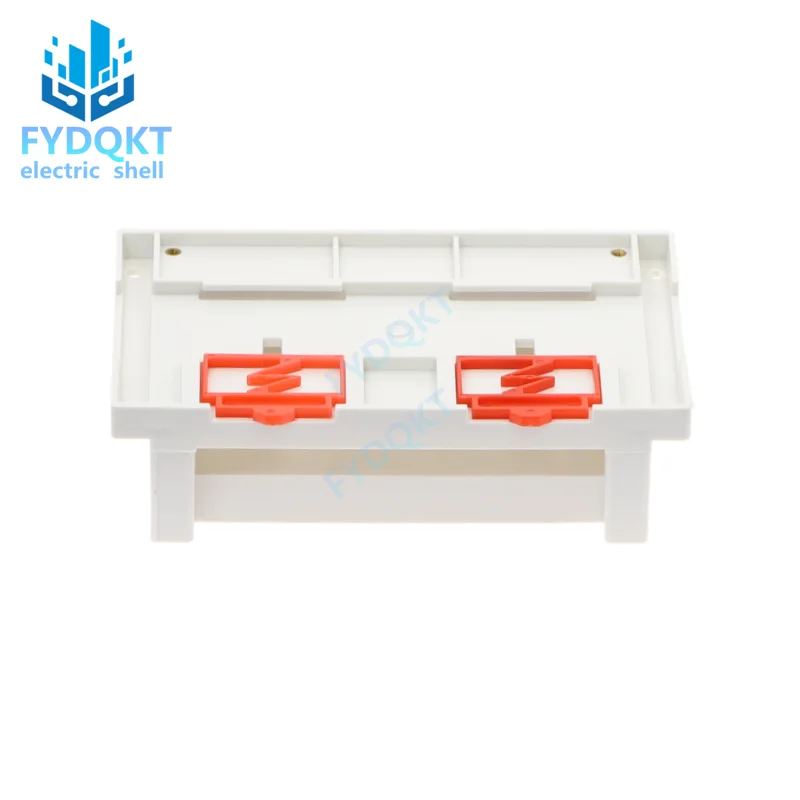 1pcs 145x90x40mm ABS Plastic PLC Industrial Control Box Power Supply Case Guide Rail Type Instrument Shell electronic enclosure case electrical box electrical distribution box