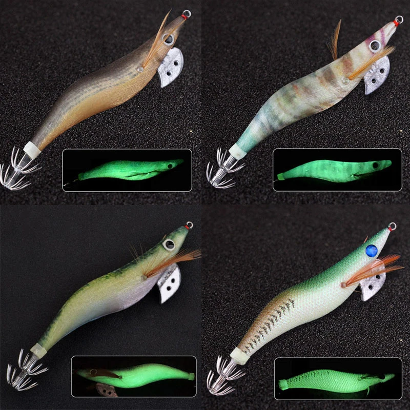 Mare profondo Subacquea A LED di Pesca Lampeggiante Luce Calamari Jigs