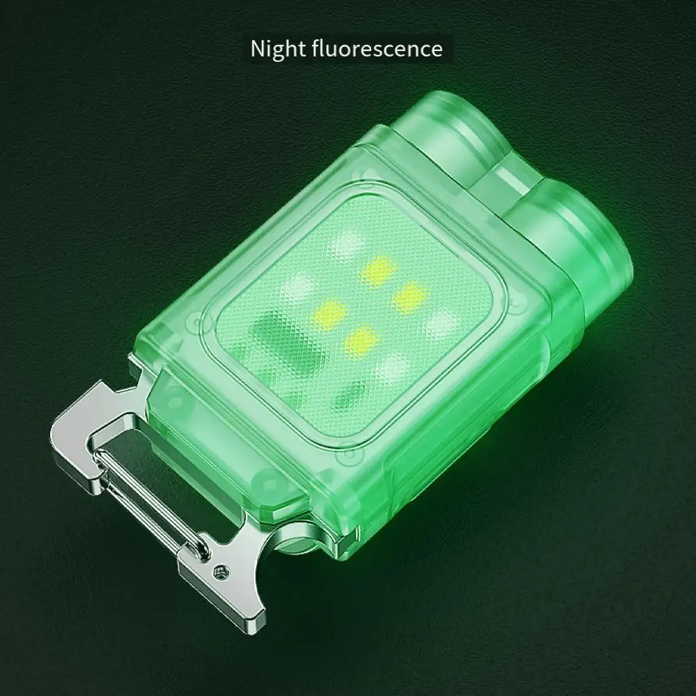 

Маленький фонарик, компактный перезаряжаемый брелок для ключей, мини фонарик для работы с открывалкой для бутылок, портативный карманный светодиодный фонарик для повседневного использования