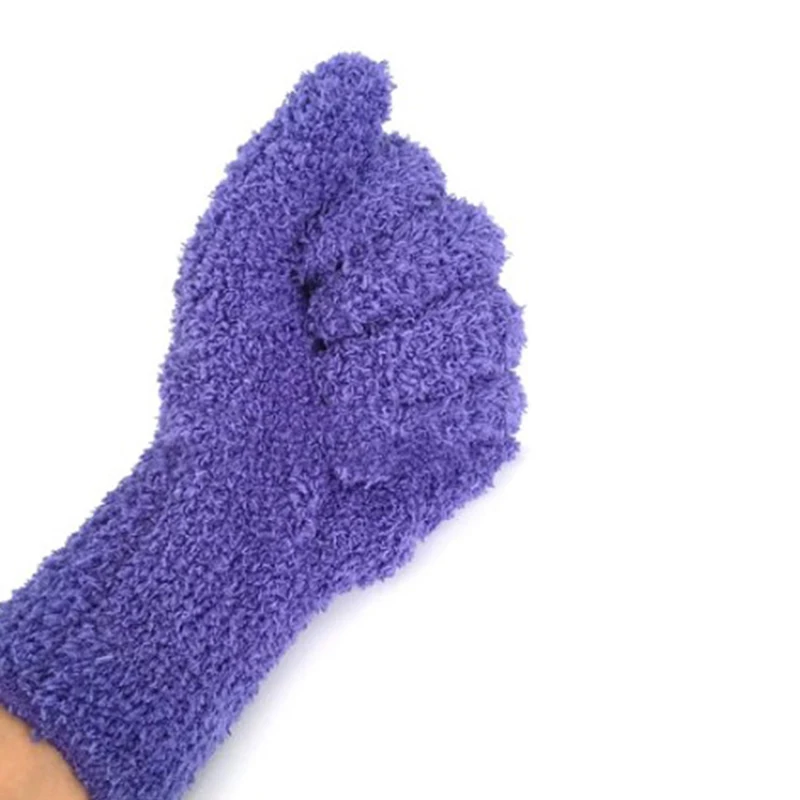 Microfibre Glove Touch To Clean Super Soft Dust Eating Washing Glove Mitt