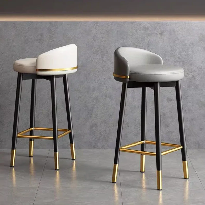 Stool Office Bar Chairs Designer Kitchen Luxury Barstool Kitchen Counter Bar Chairs Modern Tabourets De Furniture BY-106