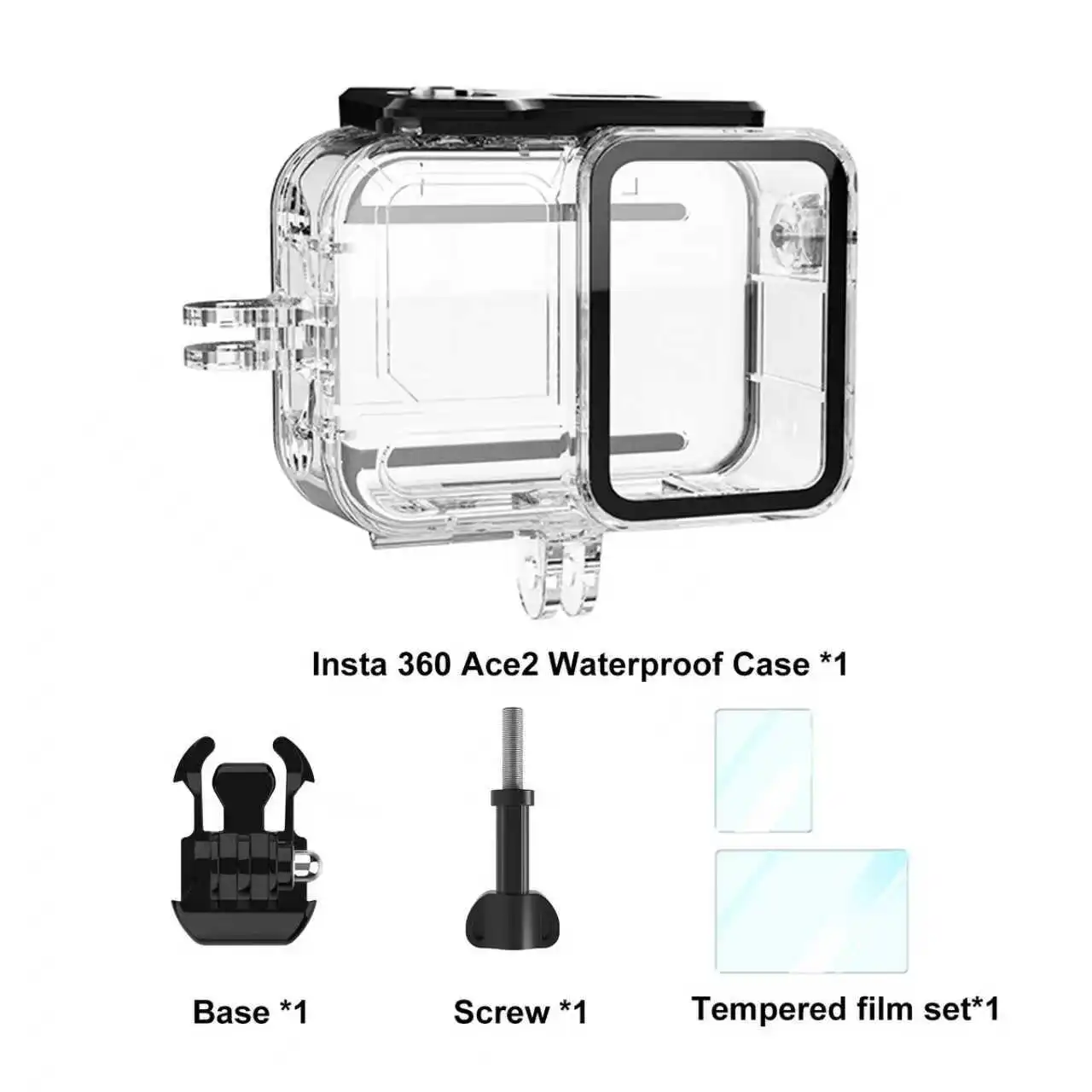 Waterproof Protective Dive Housing for Underwater Photography 45M