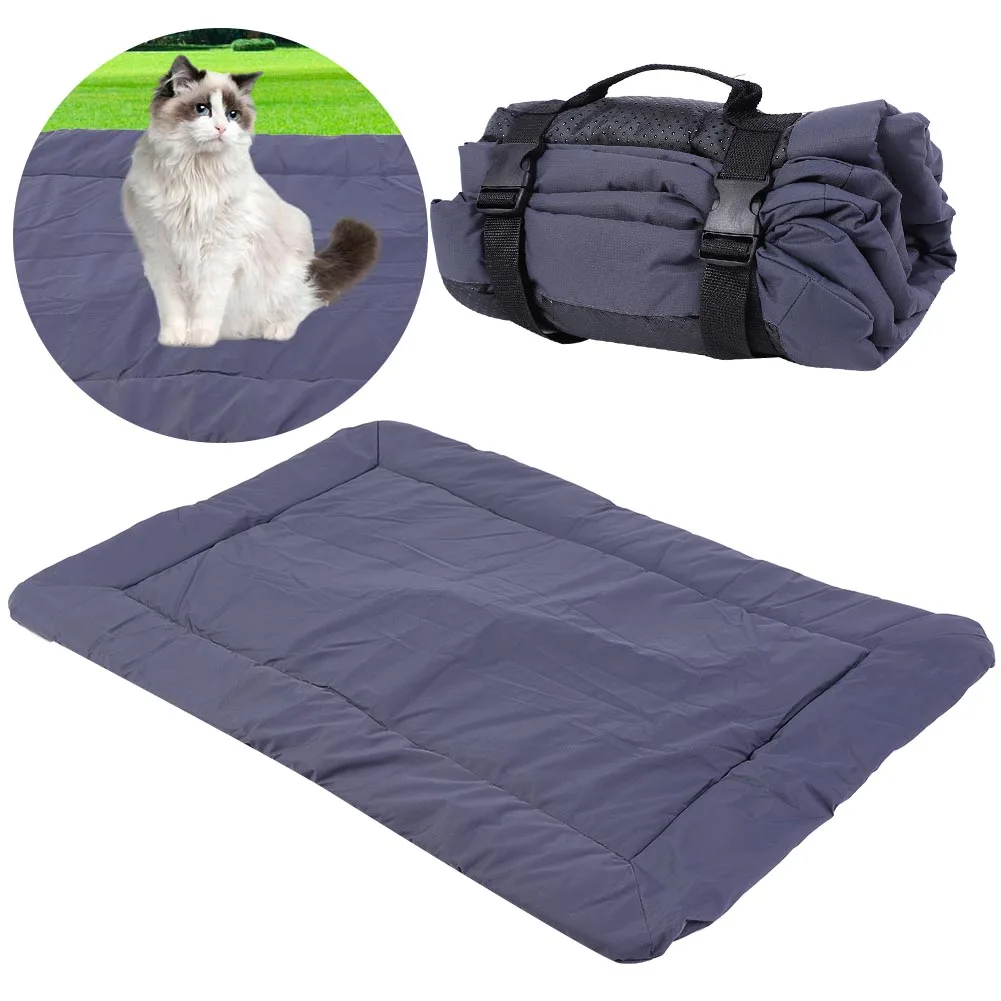 Outdoor Waterproof Dog Bed Blanket Foldable Picnic Dog Mat Car Seat For Small Medium Large Dogs Portable Camping Travel Pad
